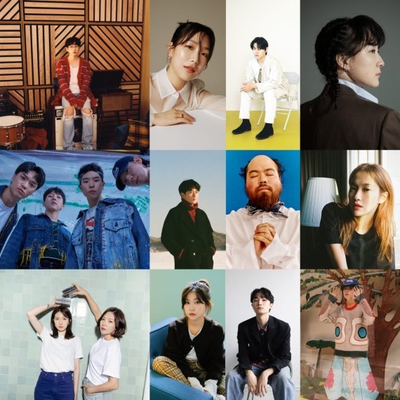 27일부터 일본 현지 OTT 서비스에서 한국 인디 뮤지션들의 라이브 영상이 서비스된다. (사진=Bside, 매직스트로베리사운드, MPMG MUSIC 제공)