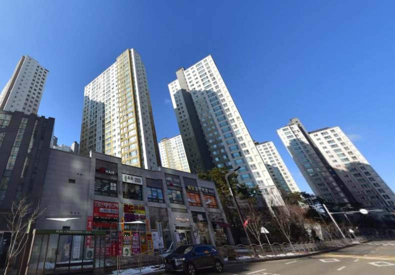 충남 당진 힐스테이트 2차 아파트 전경