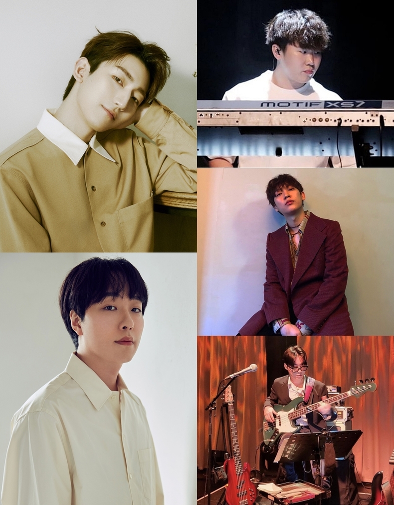 (사진=어비스컴퍼니, 엠피엠지뮤직, 박종우, 장원영, 신예찬 제공)