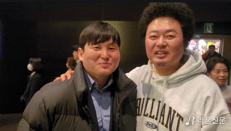개그맨 김대범, 윤택. (사진=현장 취재원)