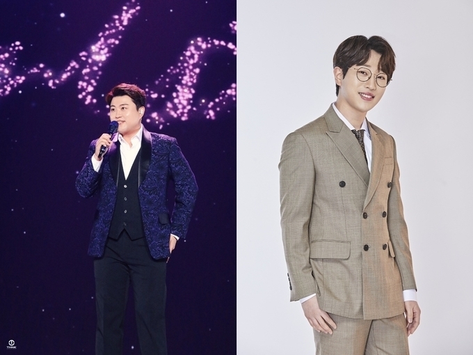 김호중, 안성훈. (사진=생각엔터테인먼트 제공)