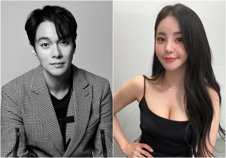 (사진=블레이드엔터테인먼트, 유정 SNS)