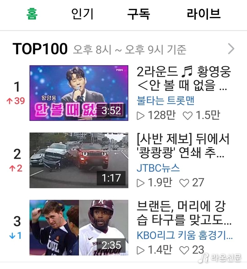 (사진=네이버tv 23일 갈무리)