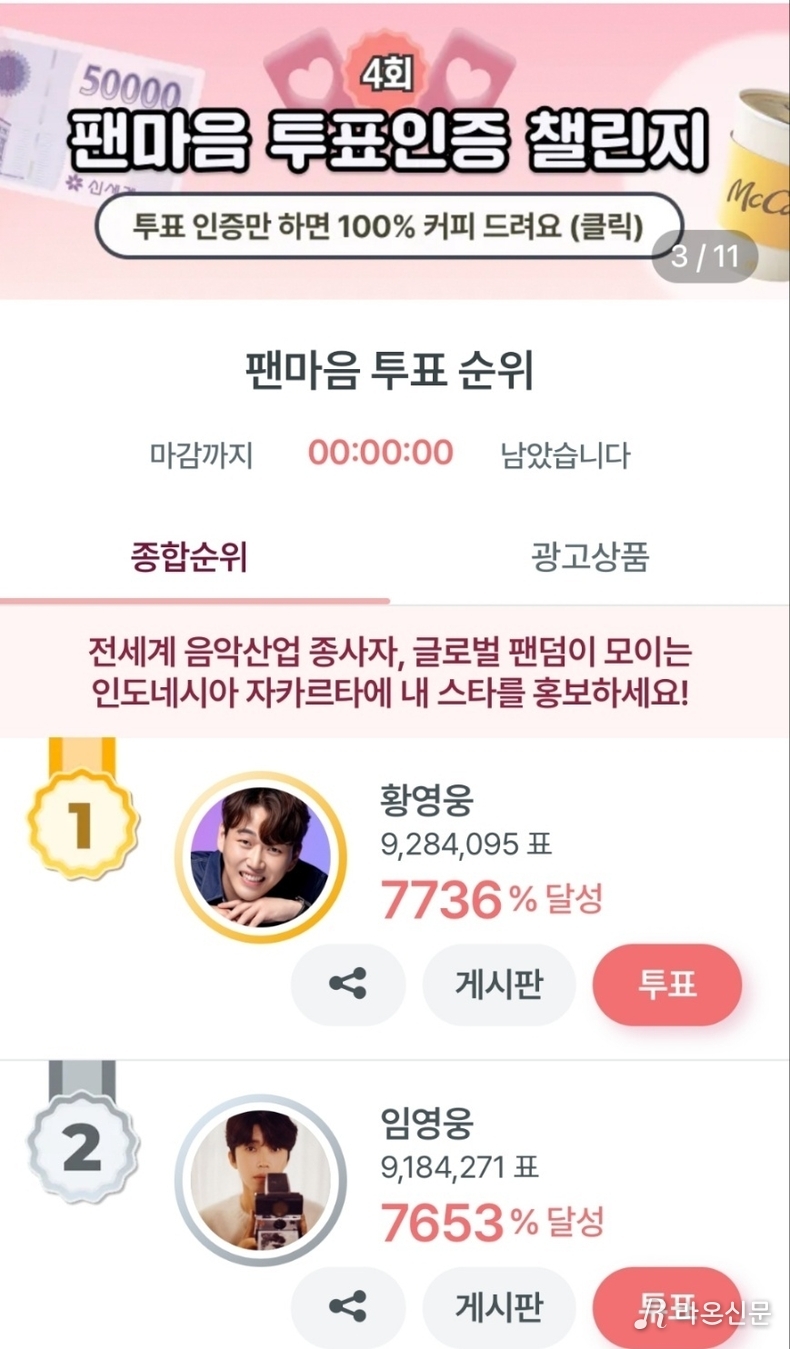 (사진=팬마음투표 갈무리)