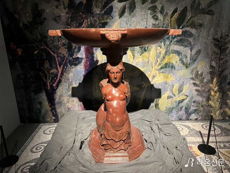 ‘폼페이 유물전-그대, 그곳에 있었다’ 전시장. (사진=현장 취재원)