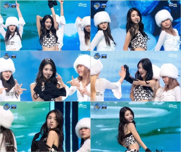 (사진=Mnet '엠카운트다운' 방송 갈무리)