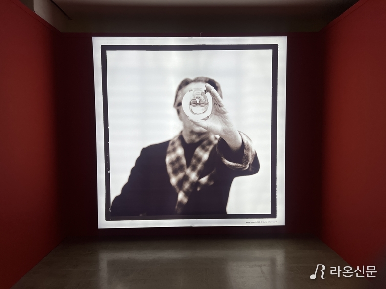 '빅토르 바자렐리 : 반응하는 눈' 展. (사진=현장 취재원)
