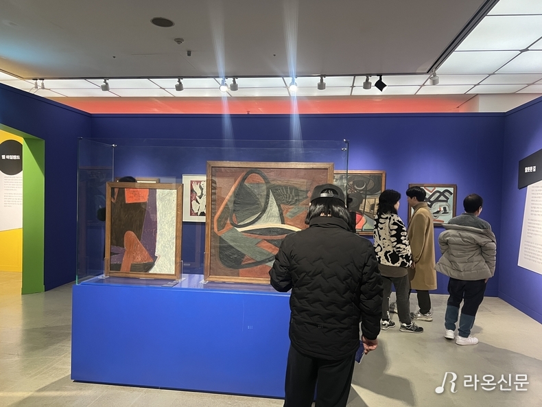 ‘빅토르 바자렐리 : 반응하는 눈’ 展. (사진=현장 취재원)
