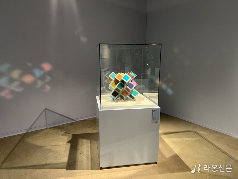 '빅토르 바자렐리 : 반응하는 눈' 展. (사진=현장 취재원)
