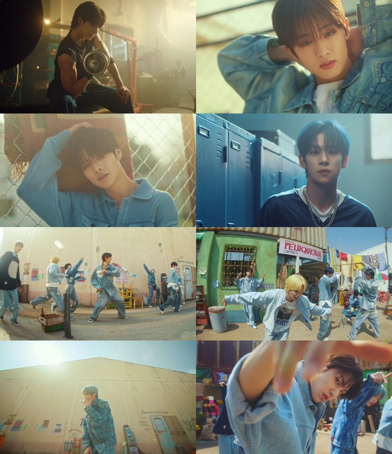 보이그룹 유나이트의 뮤직비디오 티저/자료=브랜뉴뮤직