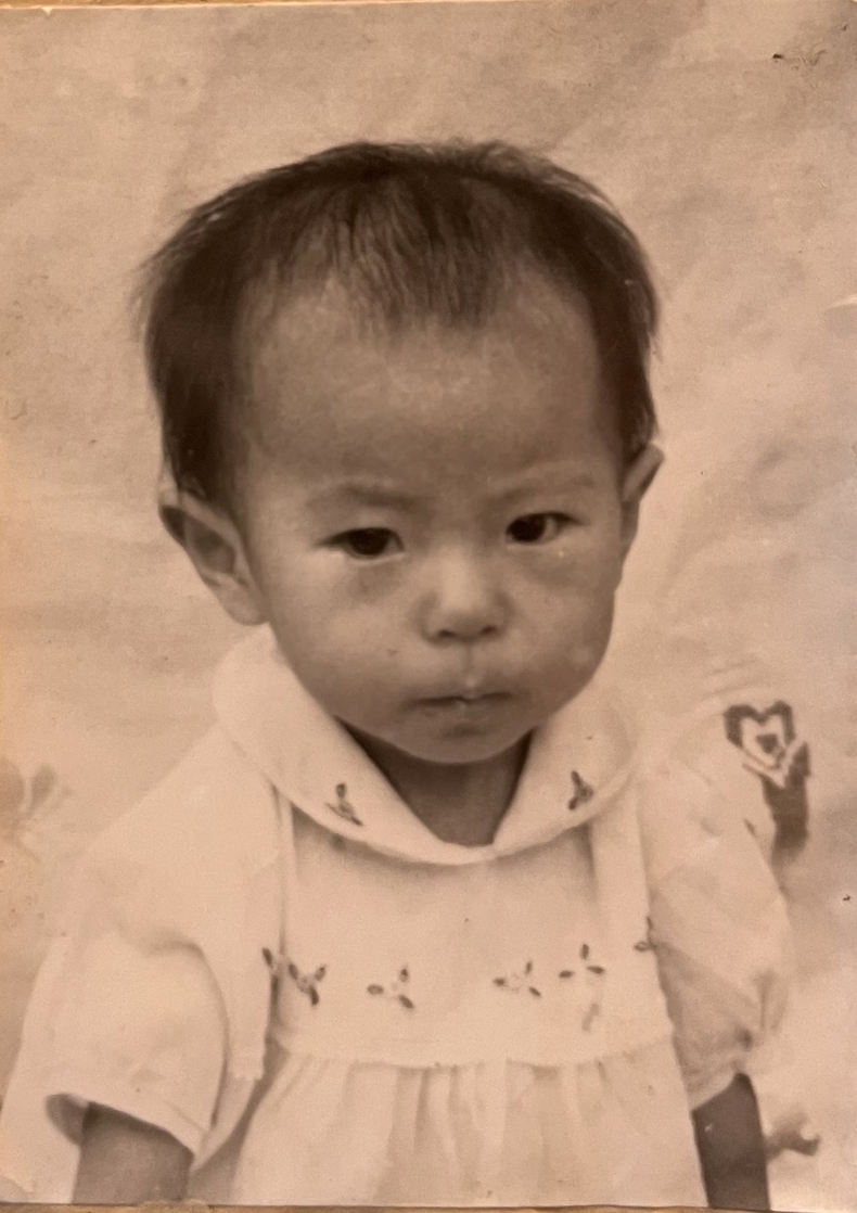 <strong>네덜란드 입양 한인 박순자 씨의 어릴 적 모습(사진=연합뉴스)</strong>