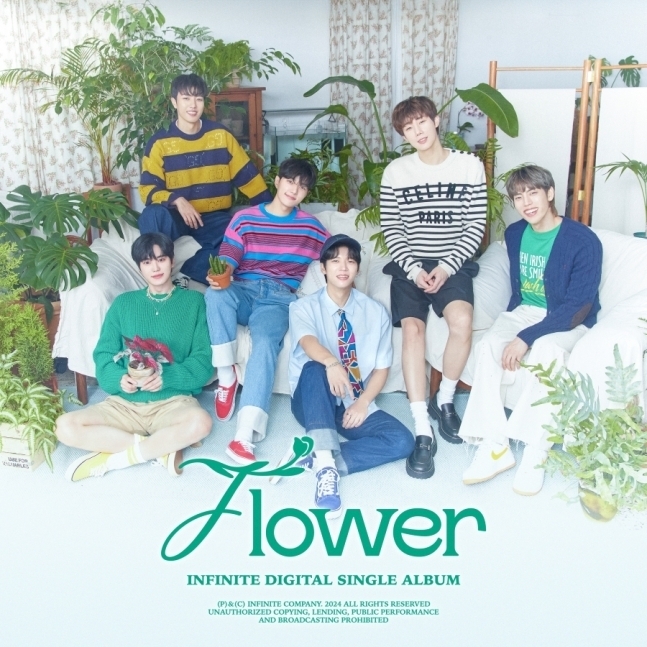 팬 송 발표하는 인피니트/사진=인피니트 컴퍼니