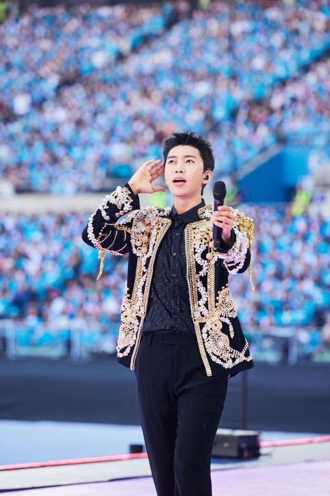 임영웅의 콘서트 모습/사진=물고기뮤직