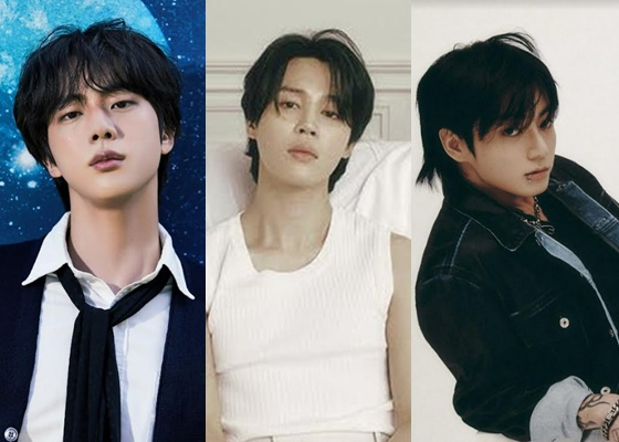 BTS 진, 지민, 정국 /사진=빅히트뮤직