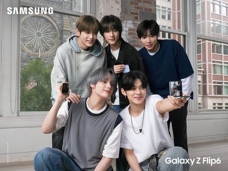 투모로우바이투게더X갤럭시 'Open Always Wins'/사진=빅히트 뮤직