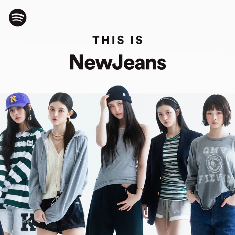 ‘This is NewJeans’ 플레이리스트/사진=스포티파이