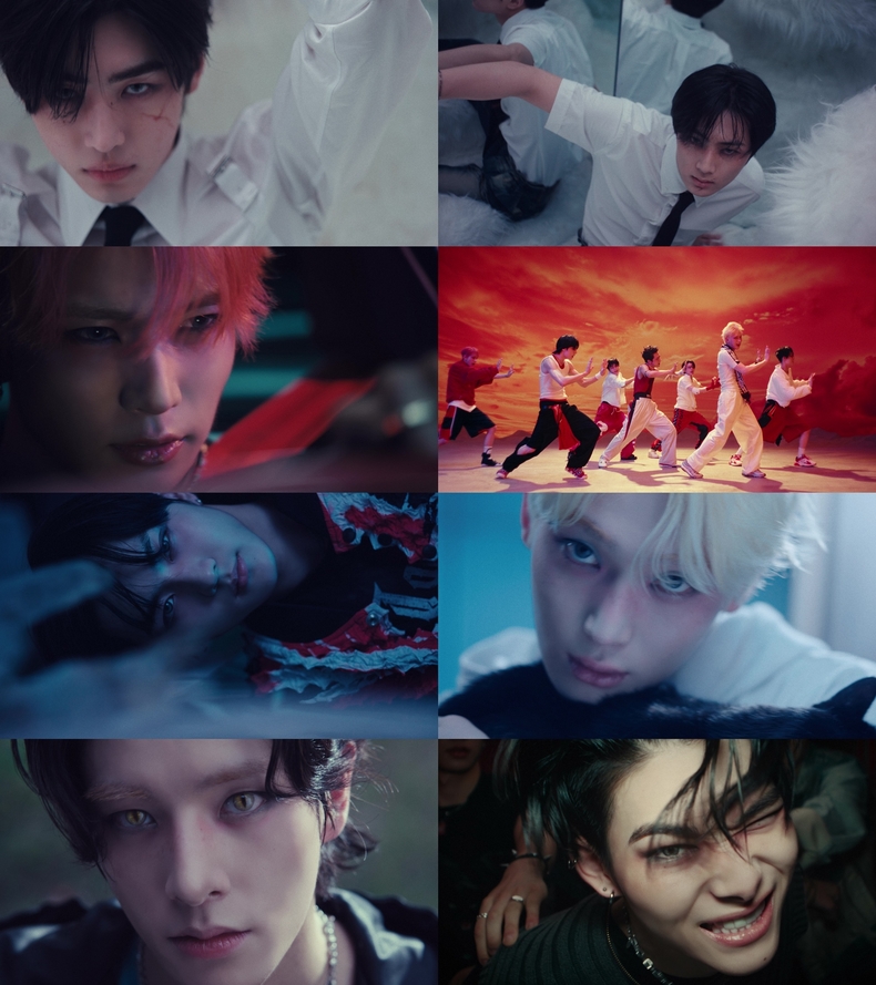 엔하이픈 ‘브로트 더 히트 백(Brought The Heat Back)’ 뮤직비디오 티저 갈무리/사진=빌리프랩