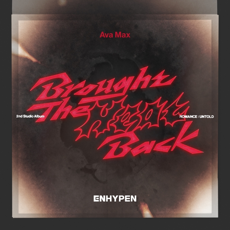 엔하이픈 '브로트 더 히트 백(Feat. Ava Max)’ 앨범 커버/사진=빌리프랩