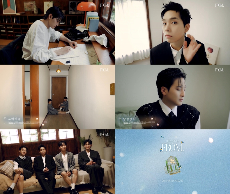 루시 미니 5집 '프롬.' 하이라이트 메들리 영상 갈무리/사진=미스틱스토리