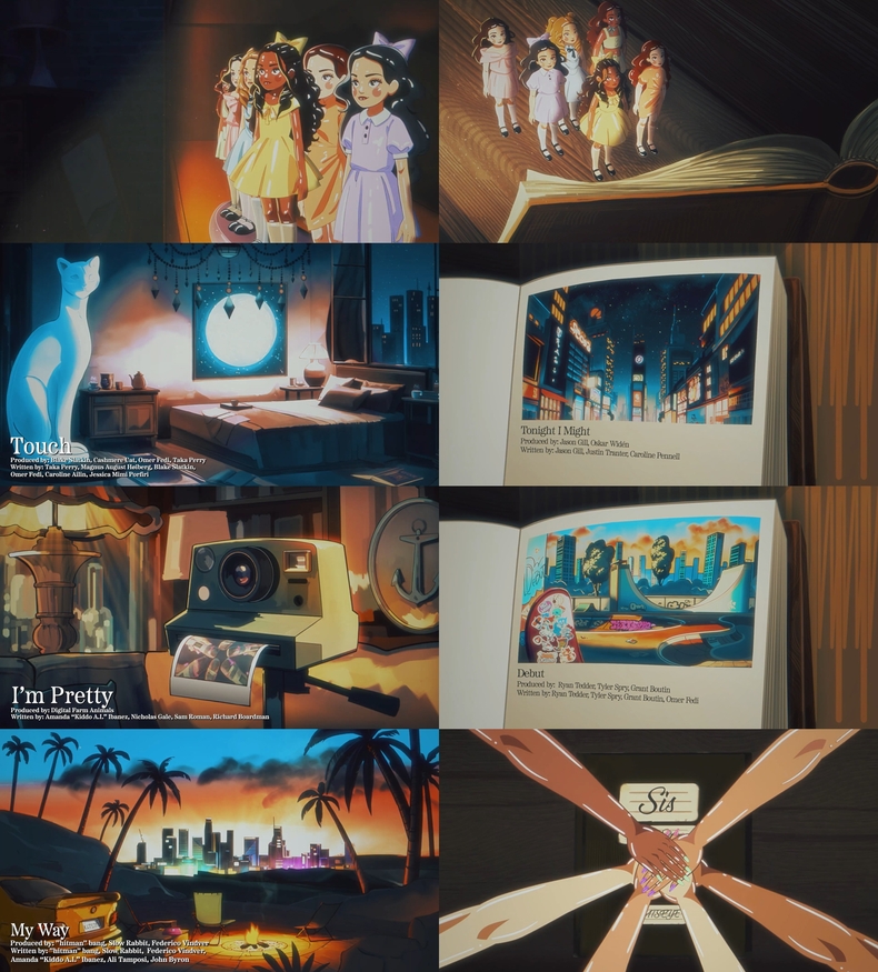 캣츠아이의 첫 EP 'SIS(Soft Is Strong)' 하이라이트 메들리 영상 갈무리/사진=하이브 레이블즈