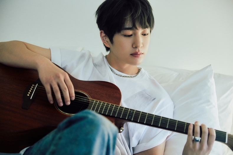 미니 3집 '플로우' 발표한 온유/사진=그리핀 엔터테인먼트