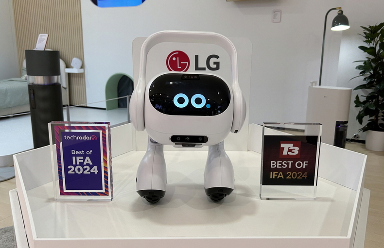 LG 이동형 AI홈 허브(사진=LG전자)