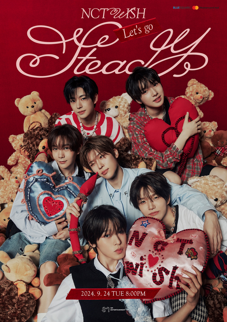 NCT 위시 첫 번째 미니앨범 ‘스테디(Steady)’ 발매 기념 쇼케이스 포스터/사진=SM엔터테인먼트