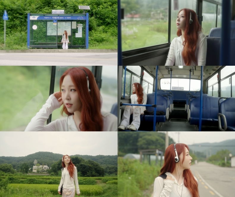 문별 '백팩' 라이브 클립 갈무리/사진=RBW