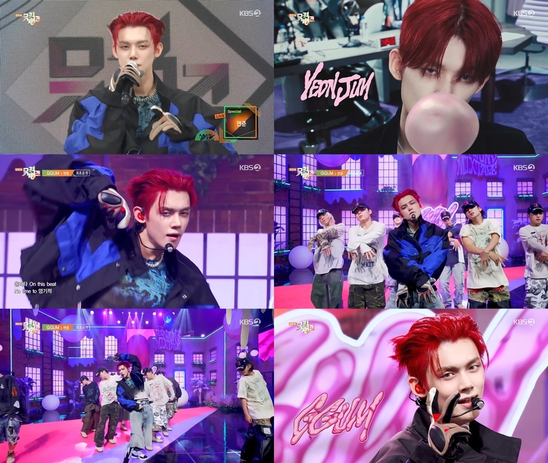투모로우바이투게더 연준 '뮤직뱅크' 방송 갈무리/사진=빅히트 뮤직