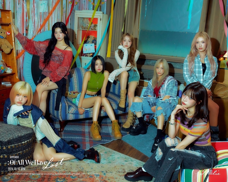 빌리 미니 5집 '어펜딕스: 오브 올 위 해브 로스트' 오피셜 포토/사진=미스틱스토리