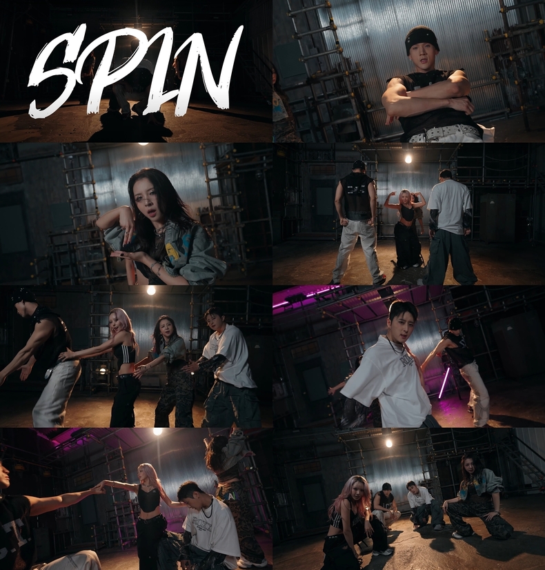 카드 '스핀(SPIN)' 퍼포먼스 비디오 갈무리/사진=RBW, DSP미디어