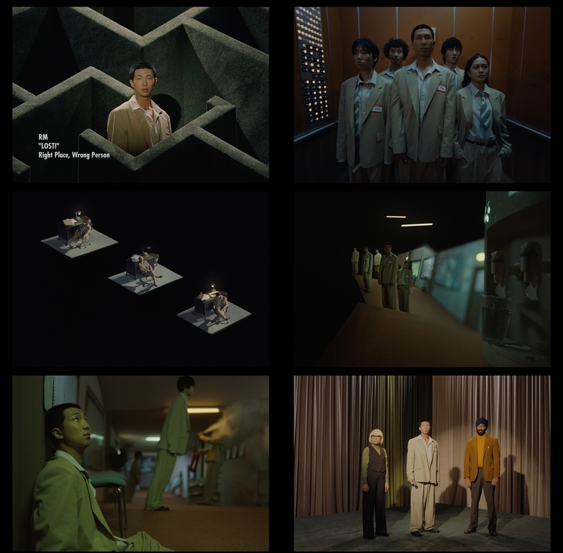 방탄소년단 RM '로스트!' 뮤직비디오 갈무리/사진=빅히트 뮤직