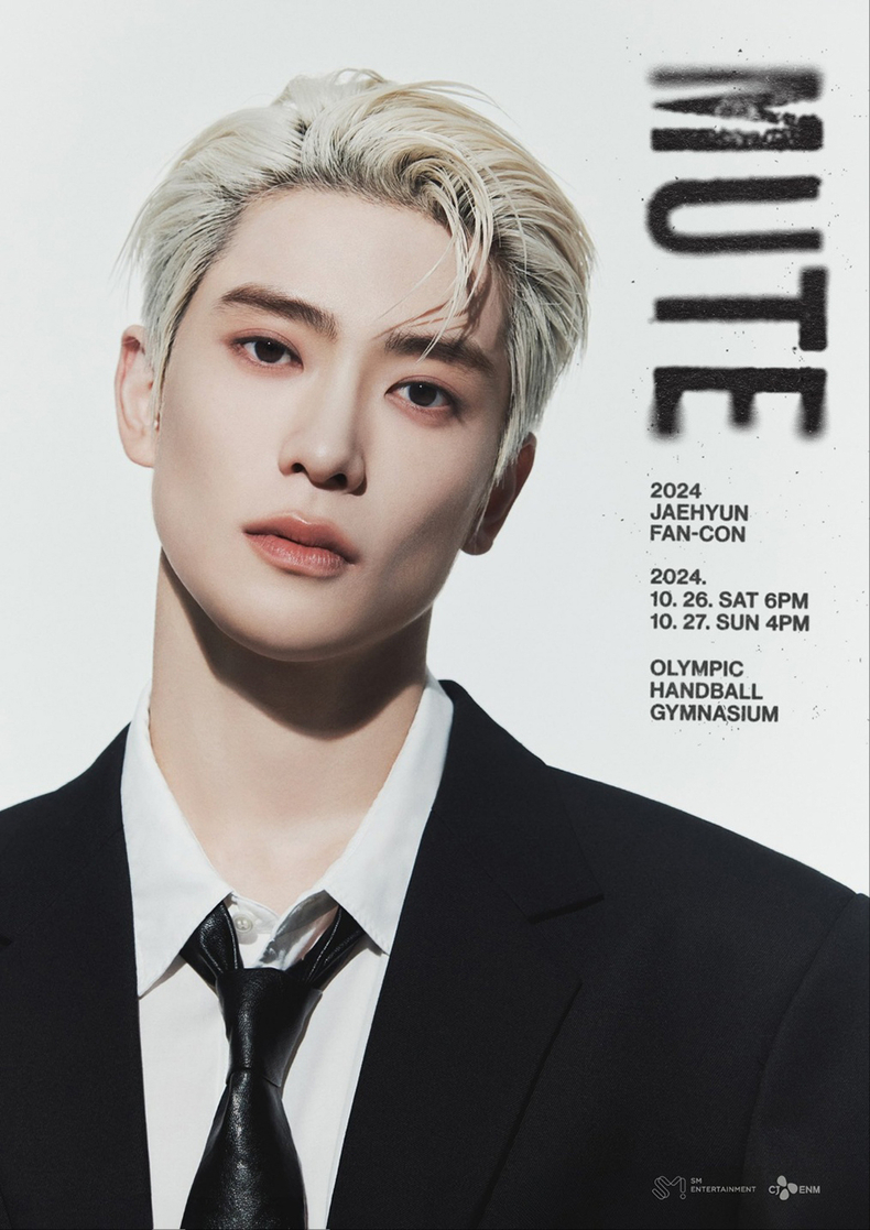 NCT 재현 첫 팬콘 ‘뮤트(2024 JAEHYUN FAN-CON Mute)' 포스터 이미지/사진=SM엔터테인먼트