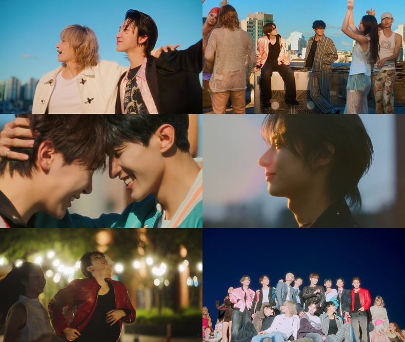 <strong>세븐틴 '아이즈 온 유' 뮤직비디오 갈무리/사진=플레디스 엔터테인먼트</strong>