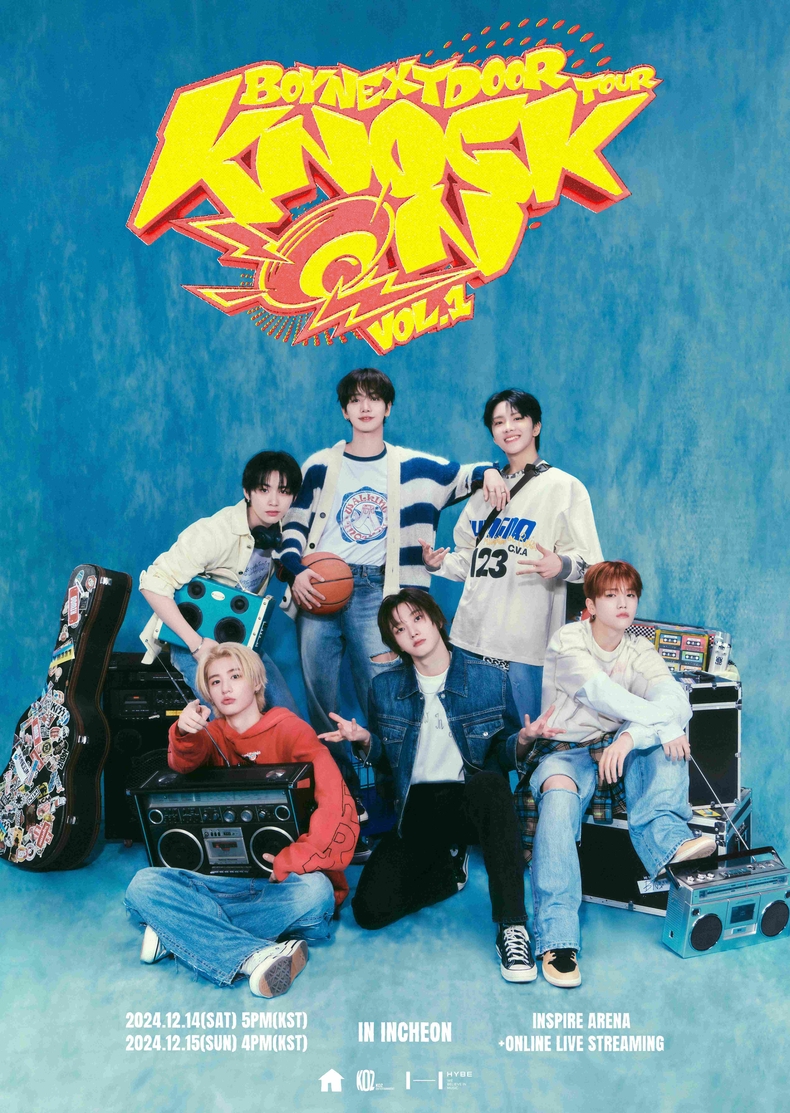 보이넥스트도어 ‘KNOCK ON Vol.1’ 인천 공연 포스터/사진=KOZ 엔터테인먼트
