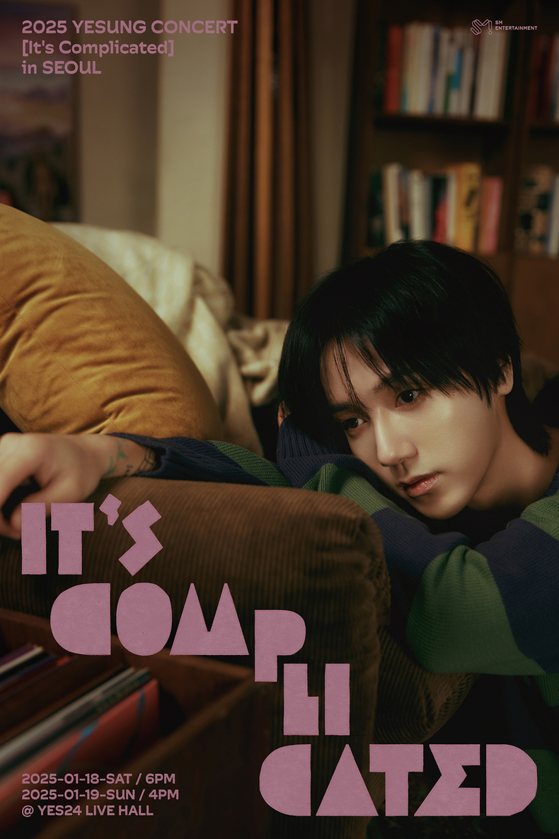 예성 콘서트 'It's Complicated' 포스터/사진=SM엔터테인먼트