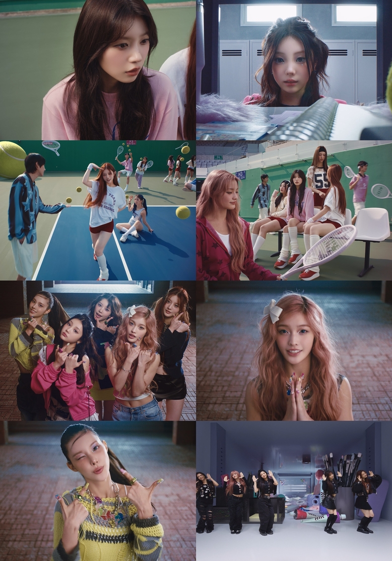아일릿 'Tick-Tack' 뮤직비디오/사진=빌리프랩