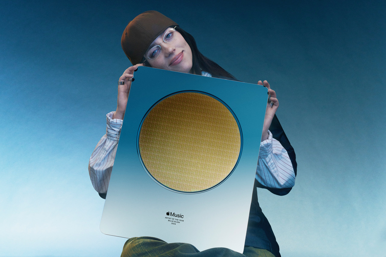 빌리 아일리시(Billie Eilish)/사진=애플뮤직