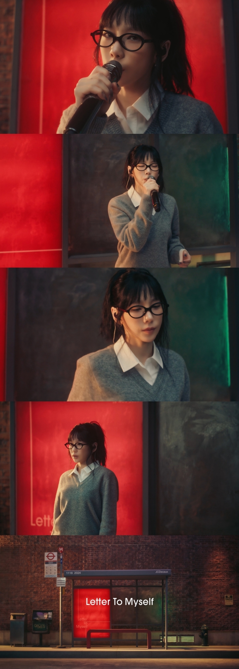 태연 신곡 'Letter To Myself' 하이라이트 클립 캡처/사진=SM엔터테인먼트