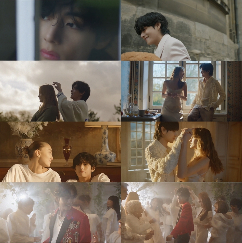 방탄소년단 뷔X박효신 'Winter Ahead' 티저 갈무리/사진=빅히트 뮤직