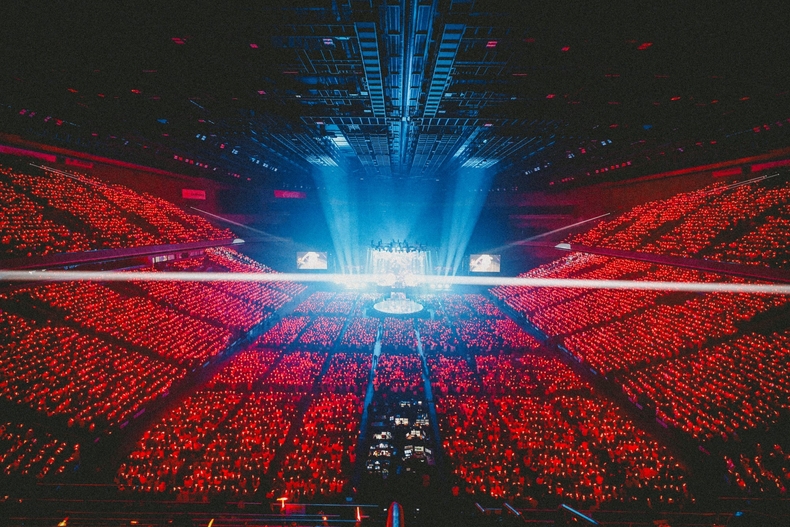 동방신기 일본 라이브 투어 사이타마 공연 전경 모습/사진=SM엔터테인먼트