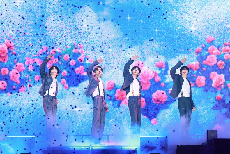 투모로우바이투게더 'ACT PROMISE' 일본 앙코르 공연 모습/사진=빅히트 뮤직