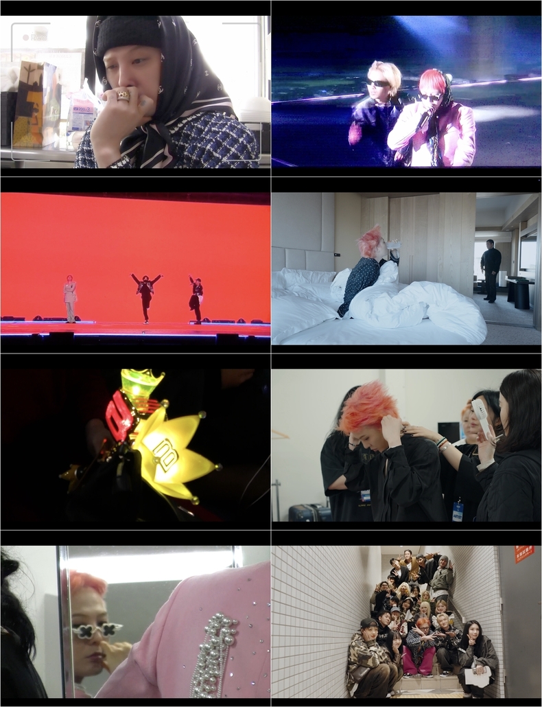 지드래곤, ‘홈 스위트 홈’ 비하인드 영상 2편 갈무리/사진=갤럭시코퍼레이션
