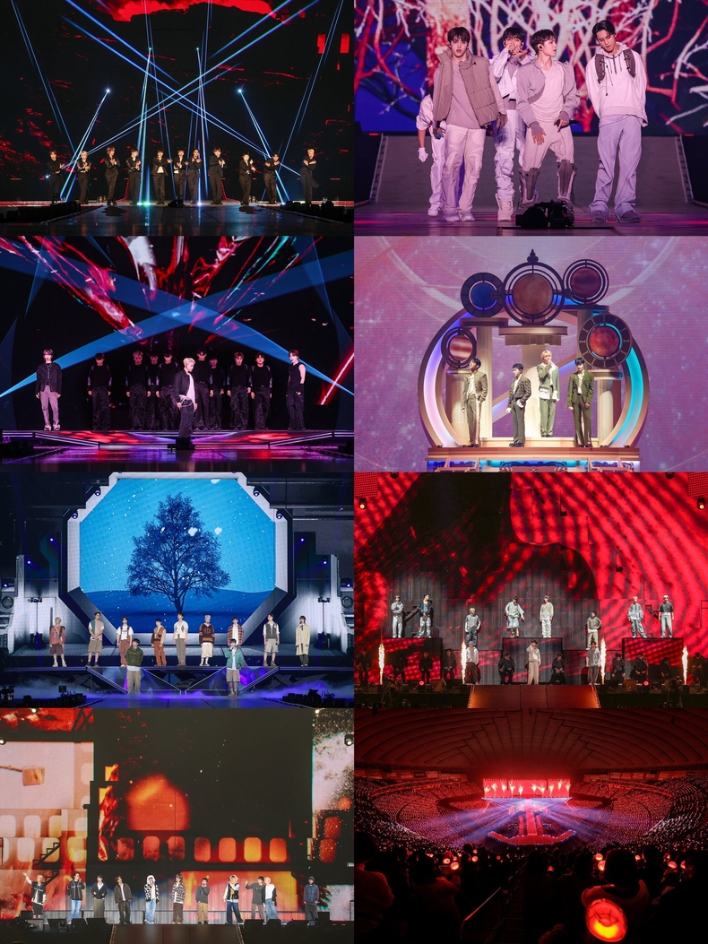 세븐틴 도쿄돔 공연 갈무리/사진=플레디스 엔터테인먼트