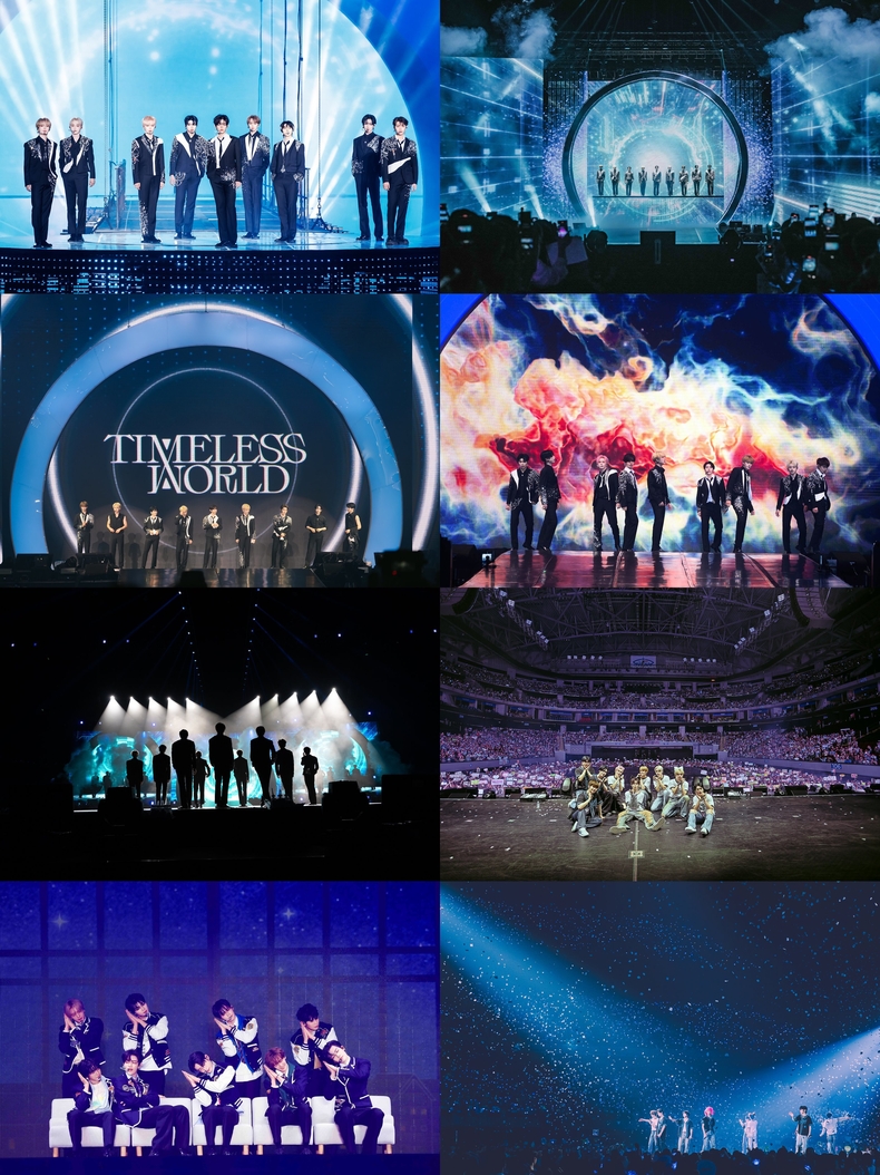 제로베이스원 첫 해외 투어 'TIMELESS WORLD' 성료/사진=웨이크원