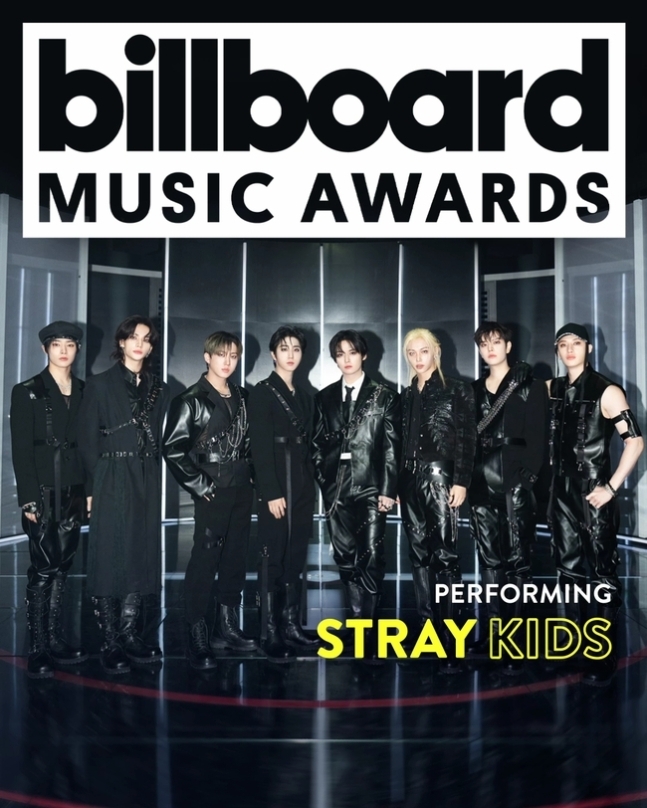 스트레이 키즈, 美 ‘2024 빌보드 뮤직 어워즈’ 퍼포머 출연/사진=Billboard Music Awards