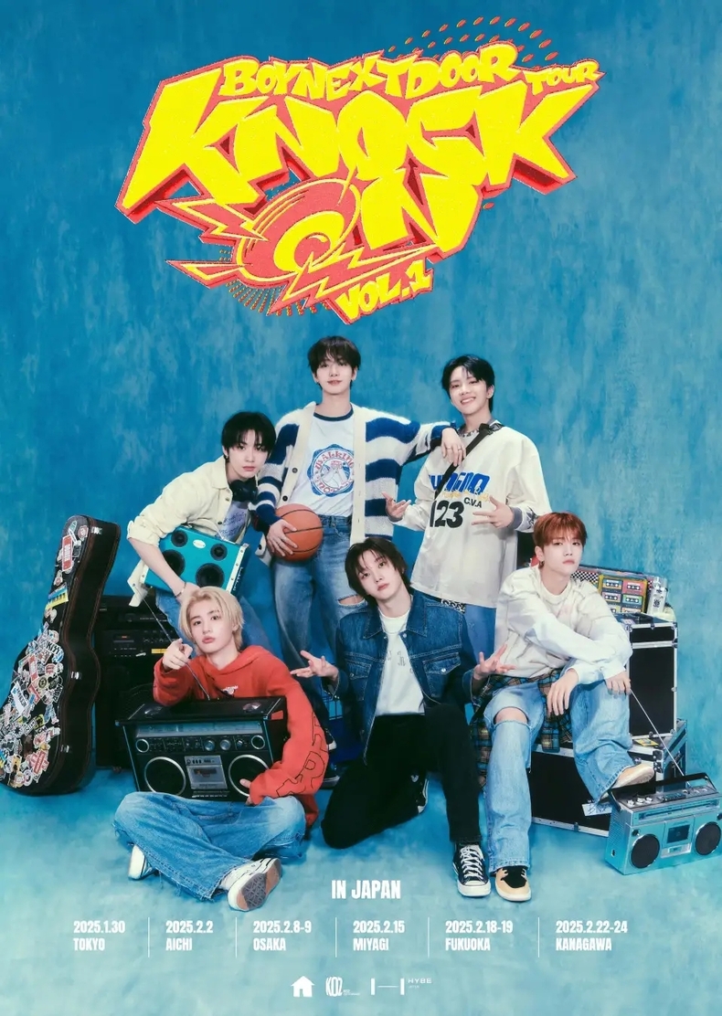 보이넥스트도어 ‘‘KNOCK ON Vol.1’ IN JAPAN’ 포스터/사진=KOZ 엔터테인먼트