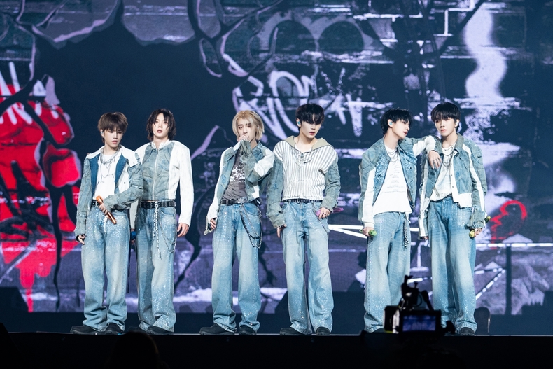 보이넥스트도어 첫 단독 투어 ‘KNOCK ON Vol.1’ 현장 모습/사진=KOZ 엔터테인먼트