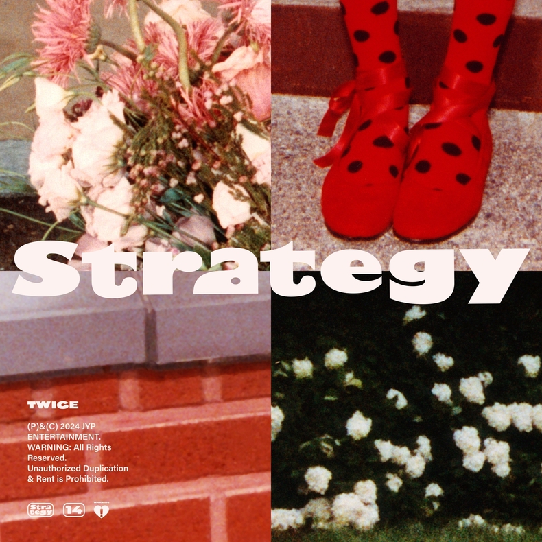<strong>트와이스, 리믹스 싱글 '스트래티지 2.0' 발표/사진=JYP엔터테인먼트</strong>