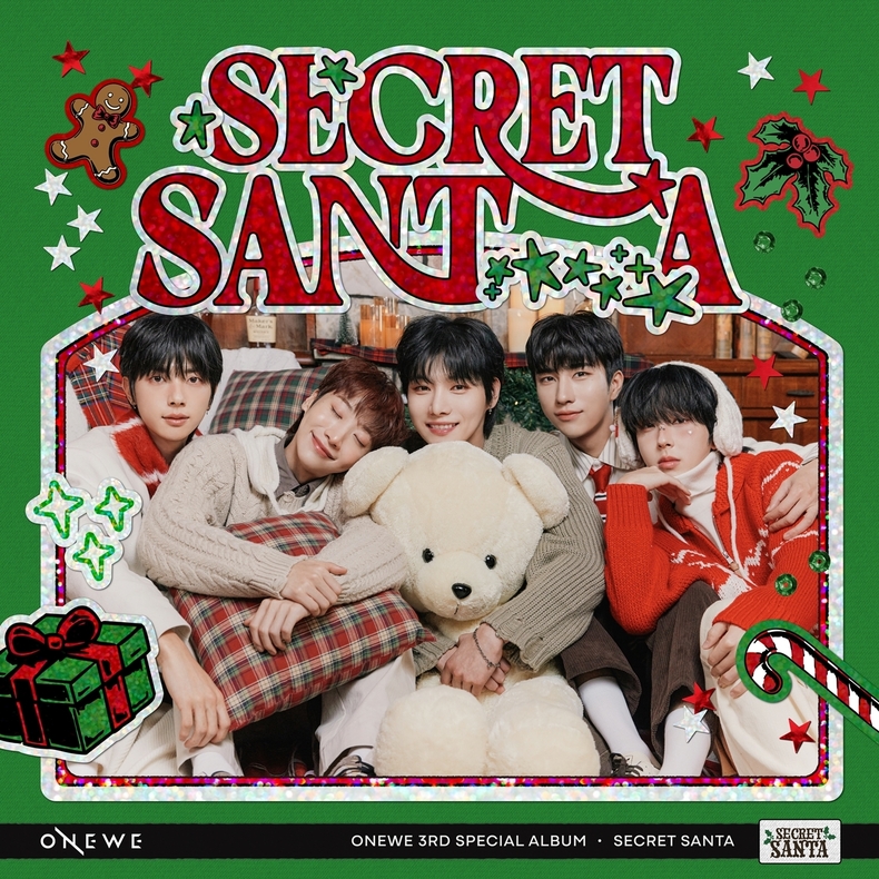 원위 스페셜 앨범 'SECRET SANTA' 커버/사진=RBW